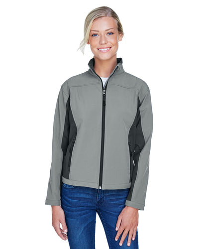 Devon & Jones Ladies' Soft Shell Colorblock Jacket