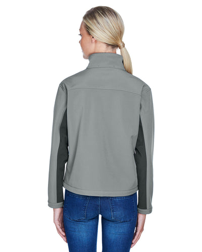 Devon & Jones Ladies' Soft Shell Colorblock Jacket