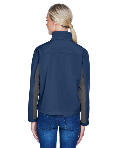 Devon & Jones Ladies' Soft Shell Colorblock Jacket Devon & Jones