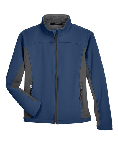 Devon & Jones Ladies' Soft Shell Colorblock Jacket