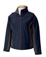 Devon & Jones Ladies' Soft Shell Colorblock Jacket Devon & Jones