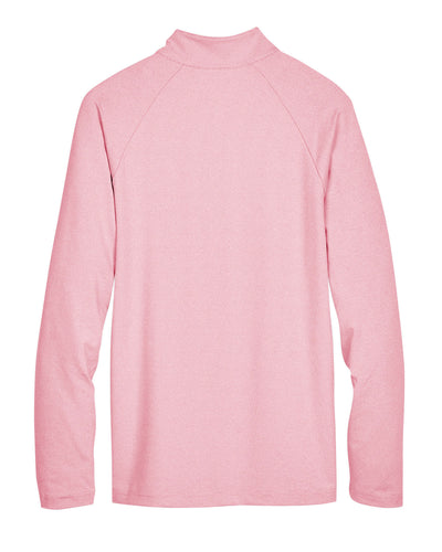 Devon & Jones CrownLux Performance™ Men's Clubhouse Micro-Stripe Quarter-Zip