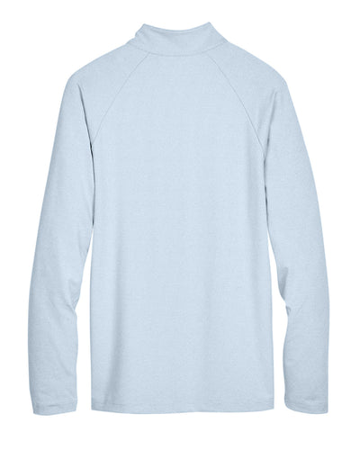 Devon & Jones CrownLux Performance™ Men's Clubhouse Micro-Stripe Quarter-Zip