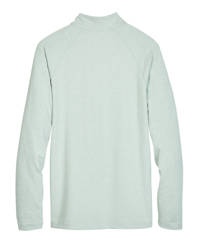 Devon & Jones CrownLux Performance™ Men's Clubhouse Micro-Stripe Quarter-Zip