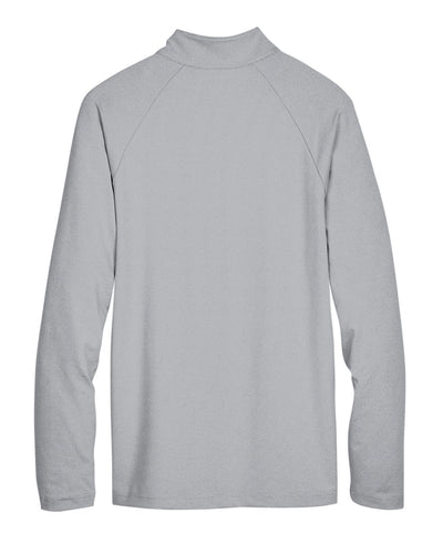 Devon & Jones CrownLux Performance™ Men's Clubhouse Micro-Stripe Quarter-Zip