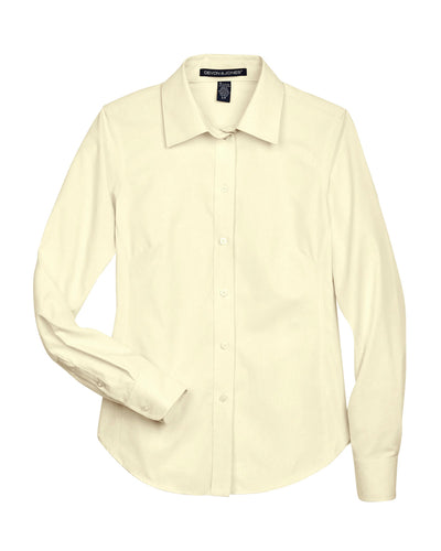 Devon & Jones Ladies' Crown Woven Collection™ Solid Oxford