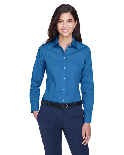 Devon & Jones Ladies' Crown Woven Collection™ Solid Oxford