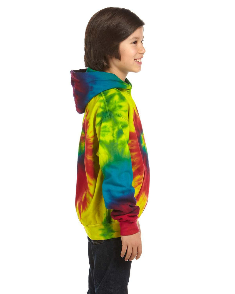 Tie-Dye Youth 8.5 oz. Tie-Dyed Pullover Hooded Sweatshirt