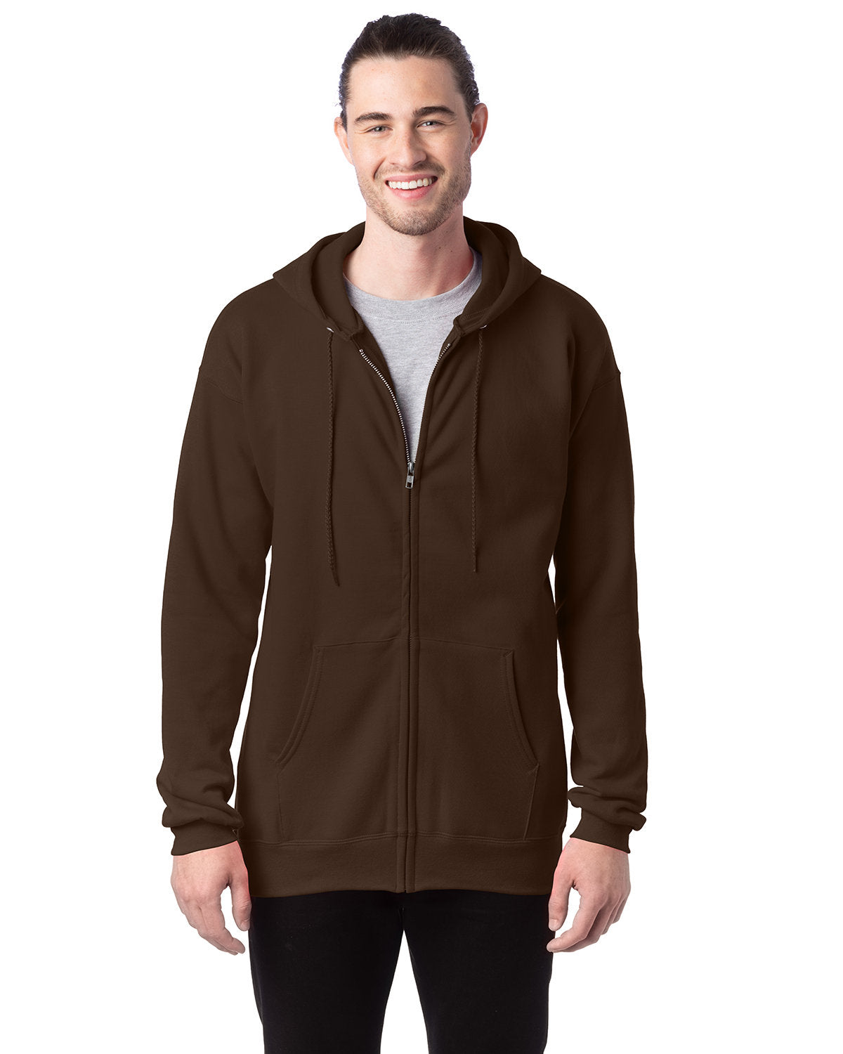 Hanes Men's Ultimate Cotton - Full-Zip Hooded Sweatshirt Hanes