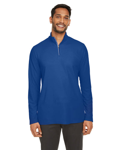 CORE365 Men's Fusion ChromaSoft™ Pique Quarter-Zip