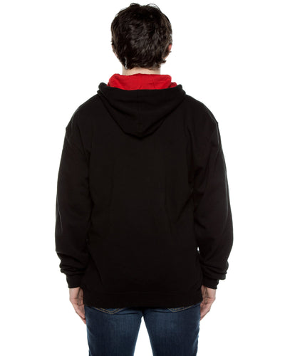 Beimar Drop Ship Unisex Contrast Hooded Sweatshirt