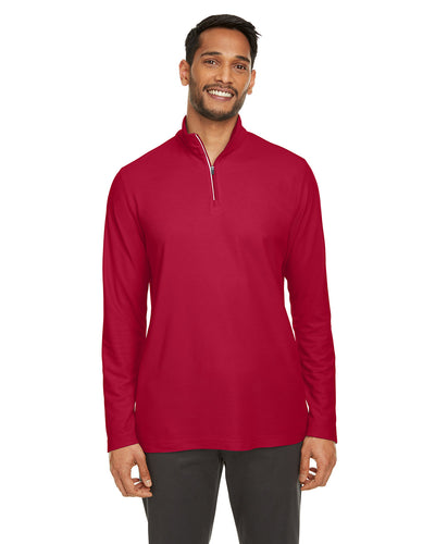 CORE365 Men's Fusion ChromaSoft™ Pique Quarter-Zip