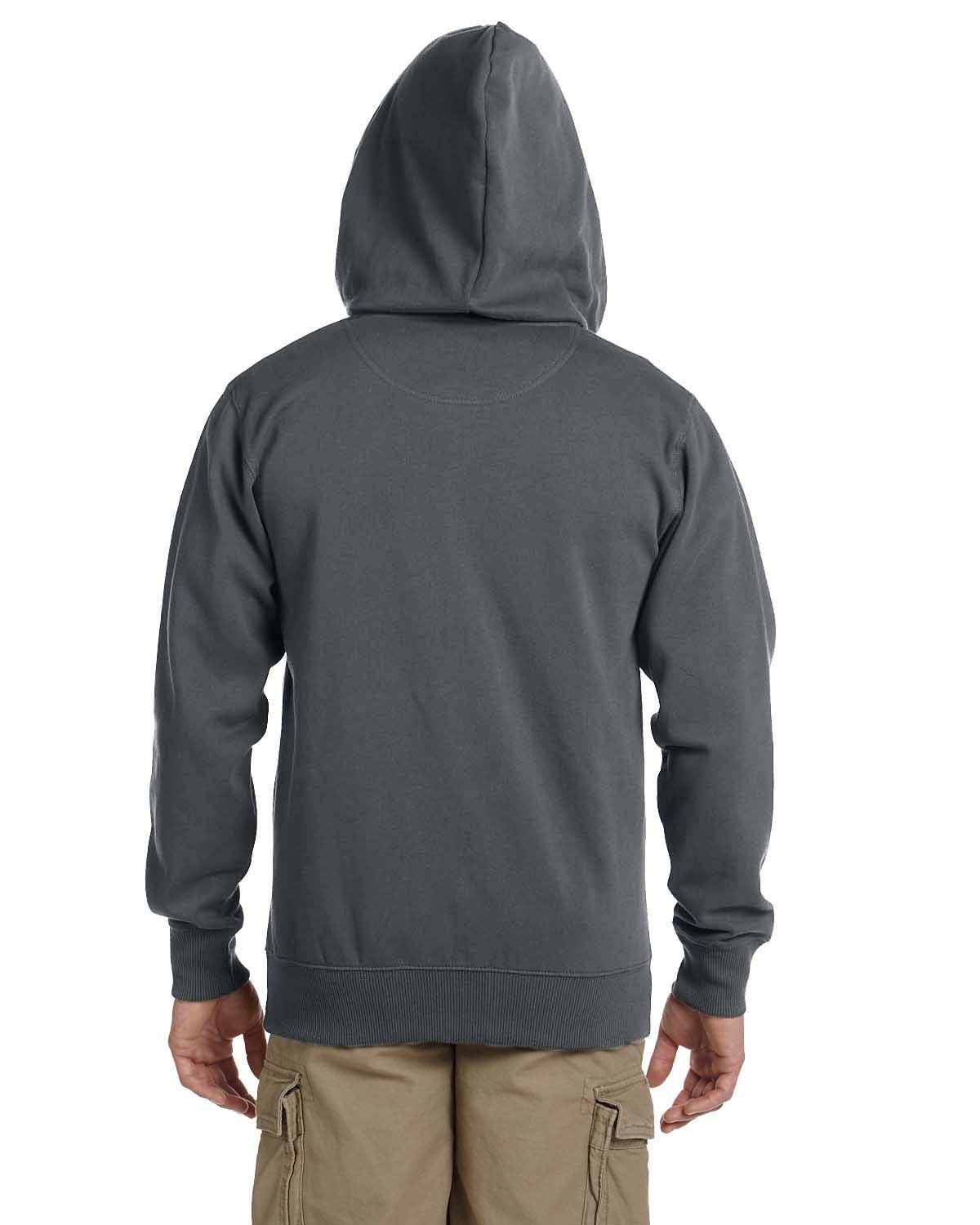 econscious Unisex Heritage Full-Zip Hooded Sweatshirt econscious
