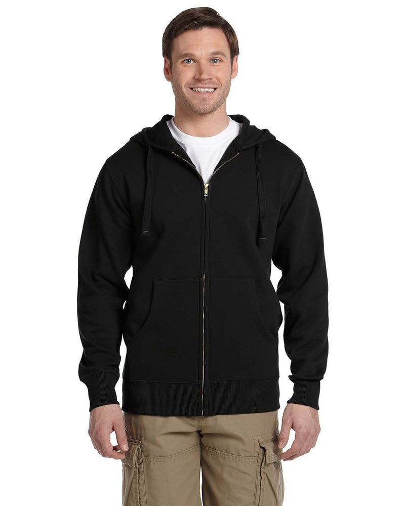 econscious Unisex Heritage Full-Zip Hooded Sweatshirt