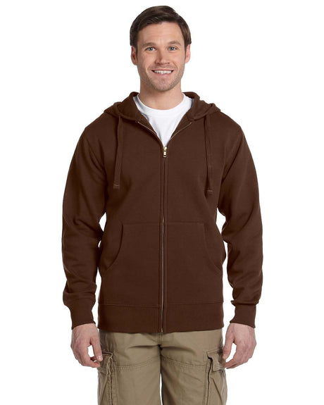 econscious Unisex Heritage Full-Zip Hooded Sweatshirt econscious