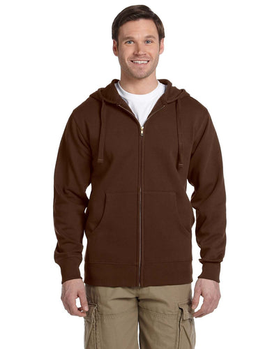 econscious Unisex Heritage Full-Zip Hooded Sweatshirt