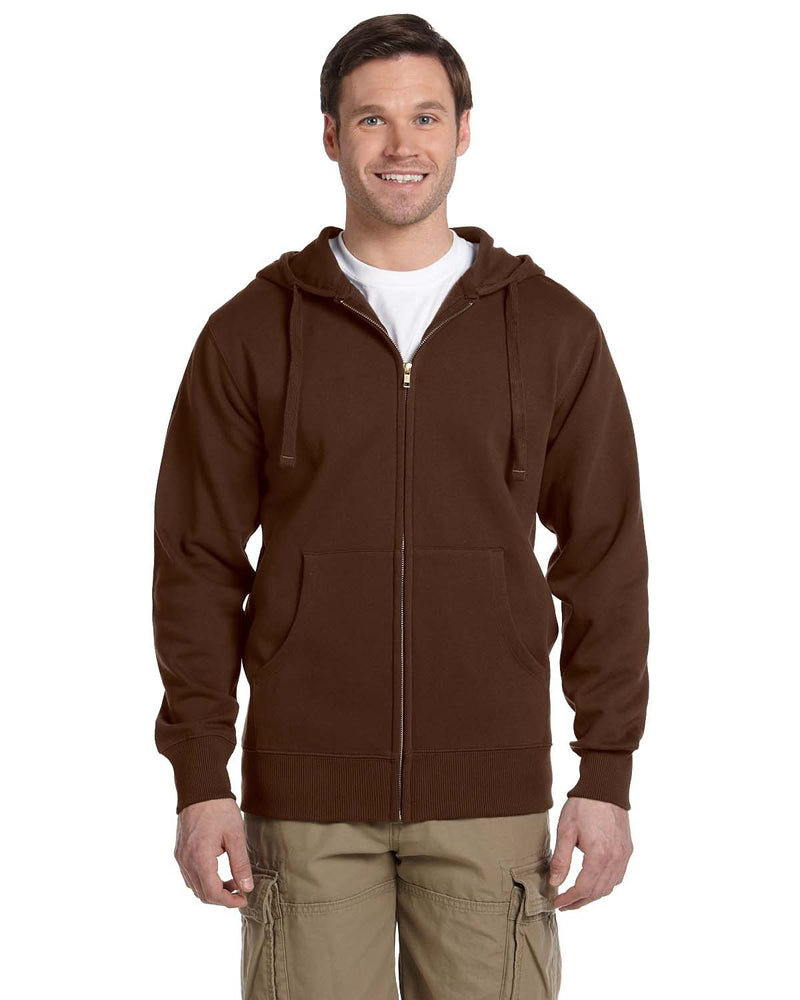 econscious Unisex Heritage Full-Zip Hooded Sweatshirt