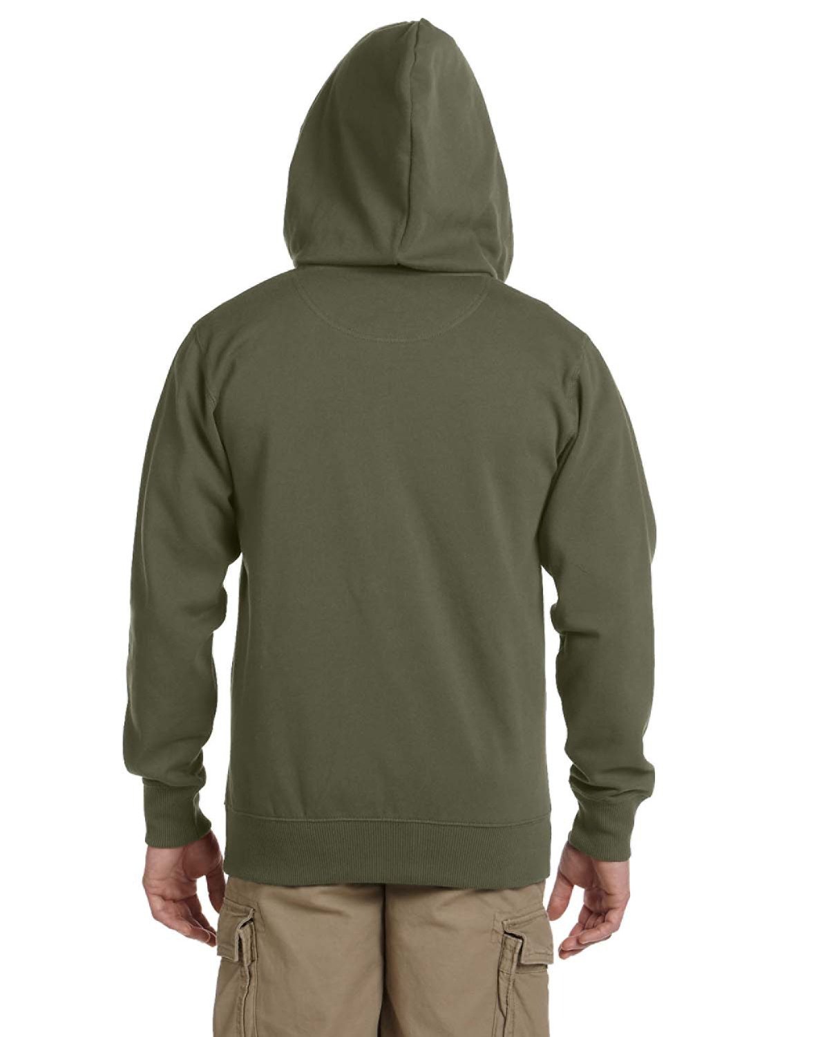 econscious Unisex Heritage Full-Zip Hooded Sweatshirt econscious