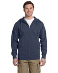 econscious Unisex Heritage Full-Zip Hooded Sweatshirt econscious