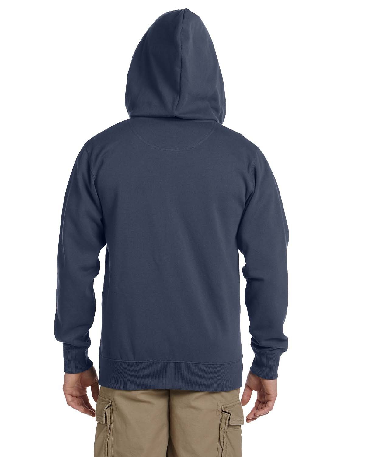 econscious Unisex Heritage Full-Zip Hooded Sweatshirt econscious