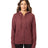 econscious Ladies' Heathered Full-Zip Hooded Sweatshirt econscious