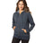 econscious Ladies' Heathered Full-Zip Hooded Sweatshirt econscious