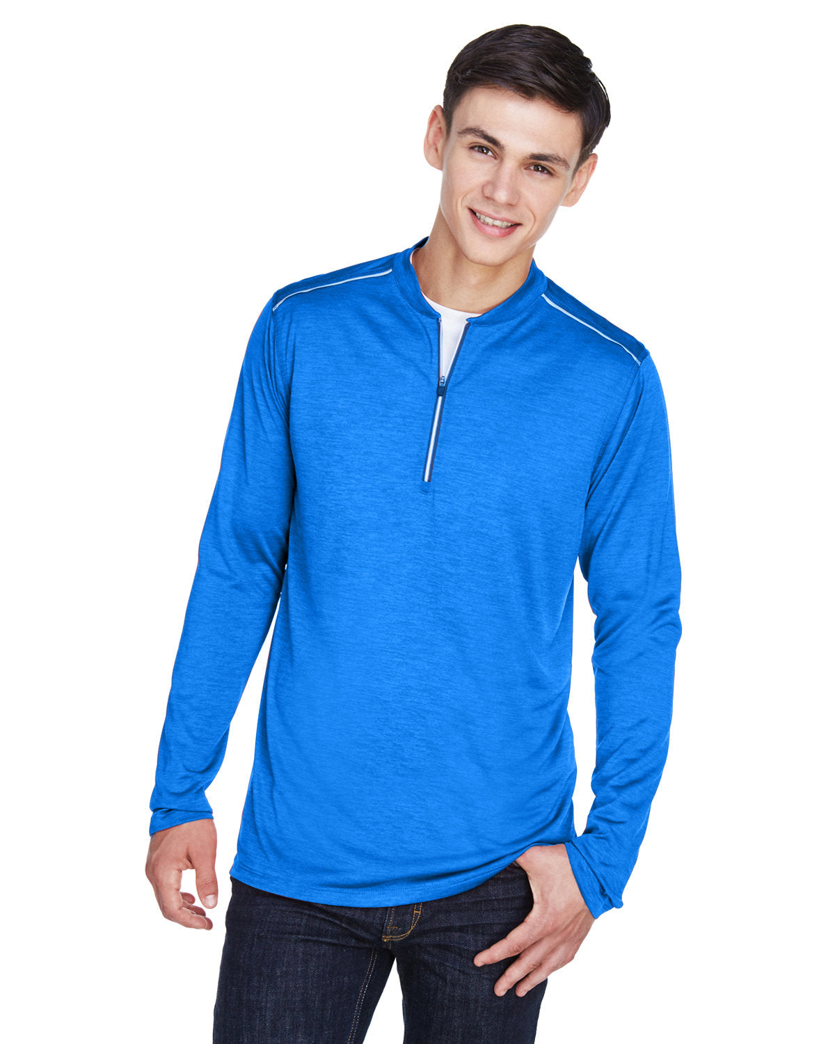 CORE365 Men's Tall Kinetic Performance Quarter-Zip CORE365