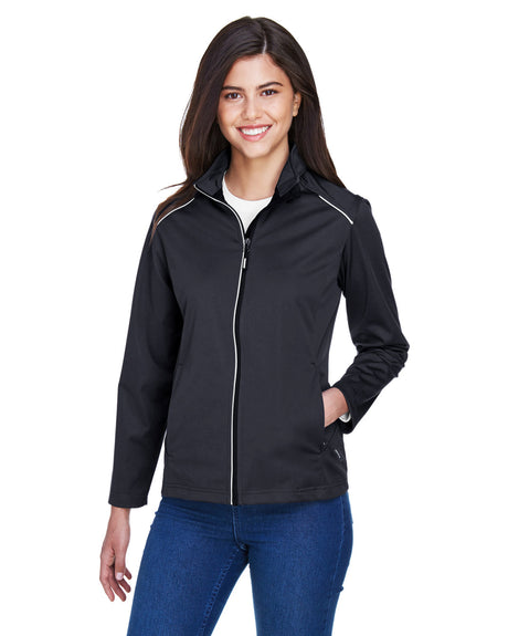 CORE365 Ladies' Techno Lite Three-Layer Knit Tech-Shell CORE365