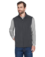 CORE365 Men's Cruise Two-Layer Fleece Bonded Soft Shell Vest CORE365