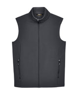 CORE365 Men's Cruise Two-Layer Fleece Bonded Soft Shell Vest CORE365