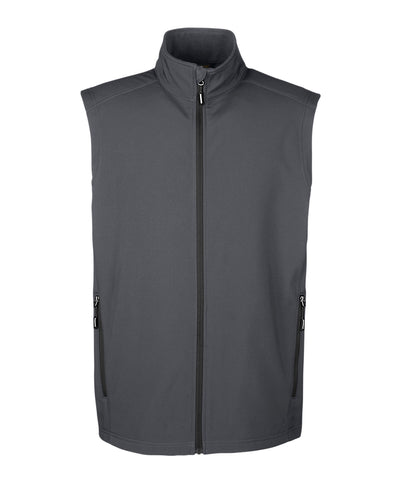 CORE365 Men's Cruise Two-Layer Fleece Bonded Soft Shell Vest