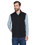 CORE365 Men's Cruise Two-Layer Fleece Bonded Soft Shell Vest CORE365