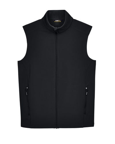 CORE365 Men's Cruise Two-Layer Fleece Bonded Soft Shell Vest