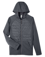CORE365 Unisex Techno Lite Hybrid Hooded Jacket CORE365