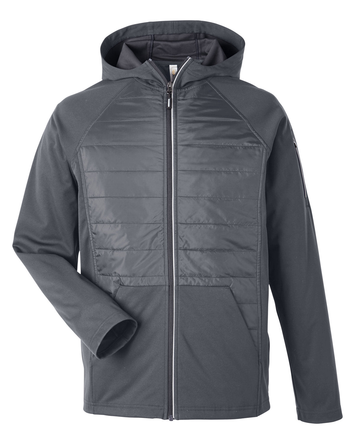 CORE365 Unisex Techno Lite Hybrid Hooded Jacket CORE365