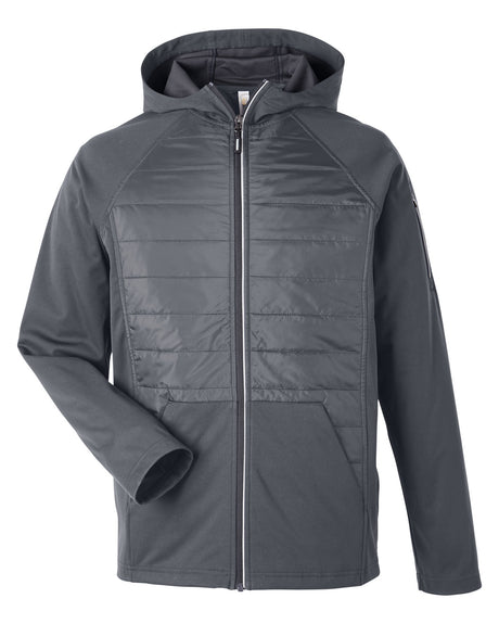 CORE365 Unisex Techno Lite Hybrid Hooded Jacket CORE365