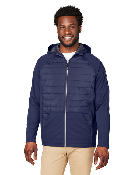 CORE365 Unisex Techno Lite Hybrid Hooded Jacket CORE365