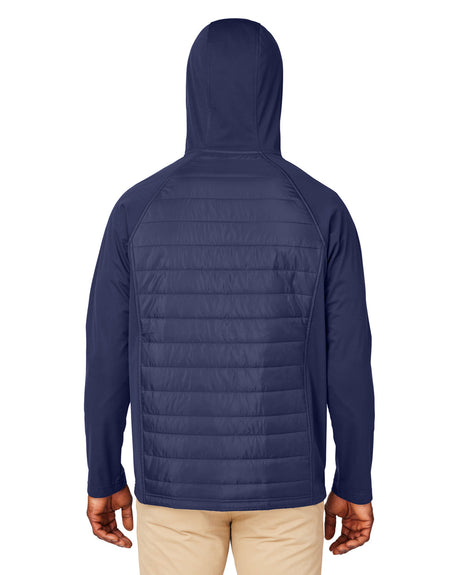 CORE365 Unisex Techno Lite Hybrid Hooded Jacket CORE365