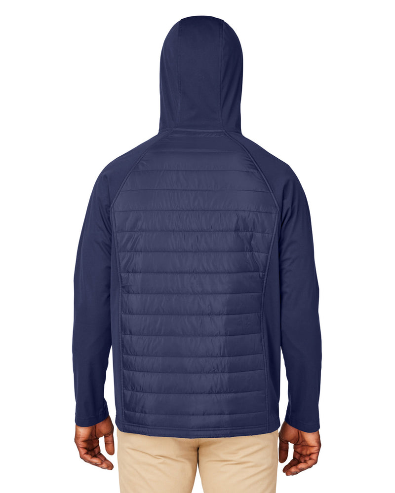 CORE365 Unisex Techno Lite Hybrid Hooded Jacket