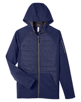 CORE365 Unisex Techno Lite Hybrid Hooded Jacket CORE365