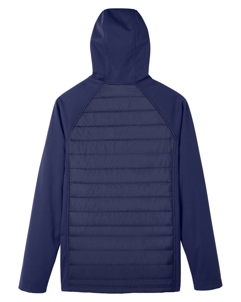 CORE365 Unisex Techno Lite Hybrid Hooded Jacket