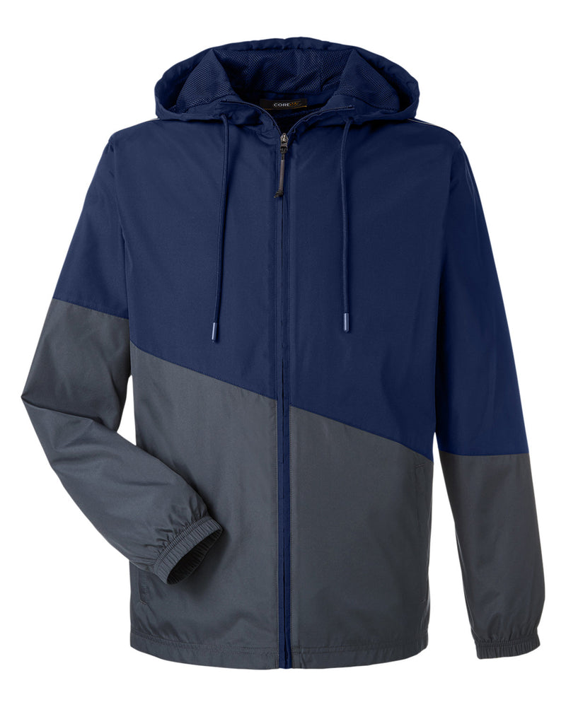 CORE365 Unisex Techno Lite Colorblock Windbreaker