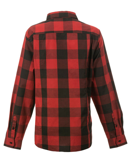 Burnside Ladies' Buffalo Plaid Woven Shirt Burnside