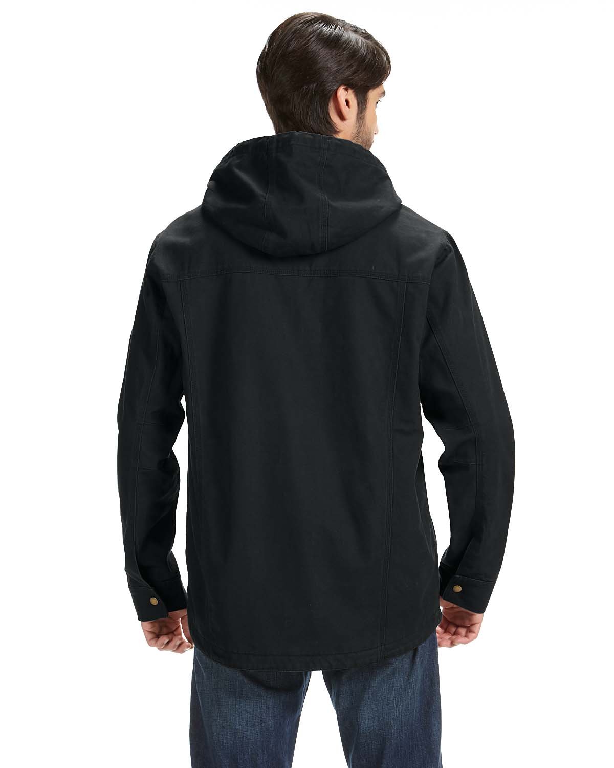 Dri Duck Men's 100% Cotton 12 oz. Canvas/Polyester Thermal Lining Hooded Tall Laredo Jacket DRI DUCK