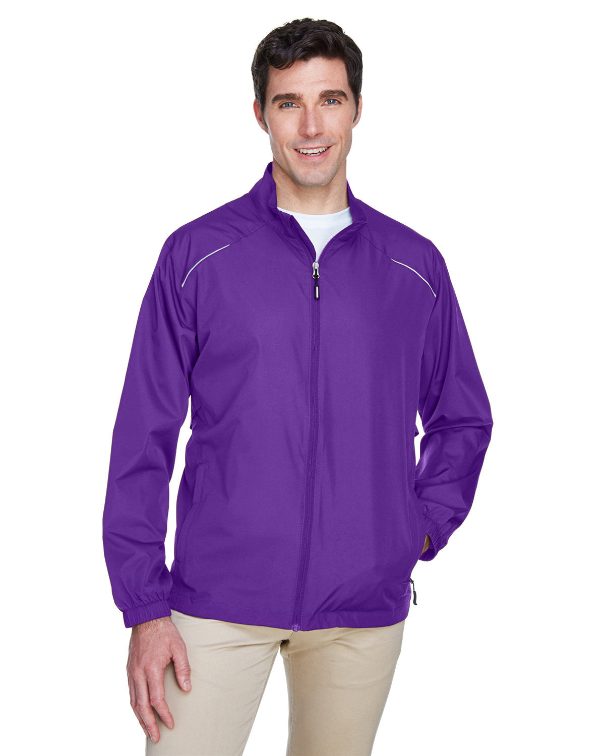 CORE365 Men's Techno Lite Motivate Unlined Lightweight Jacket CORE365