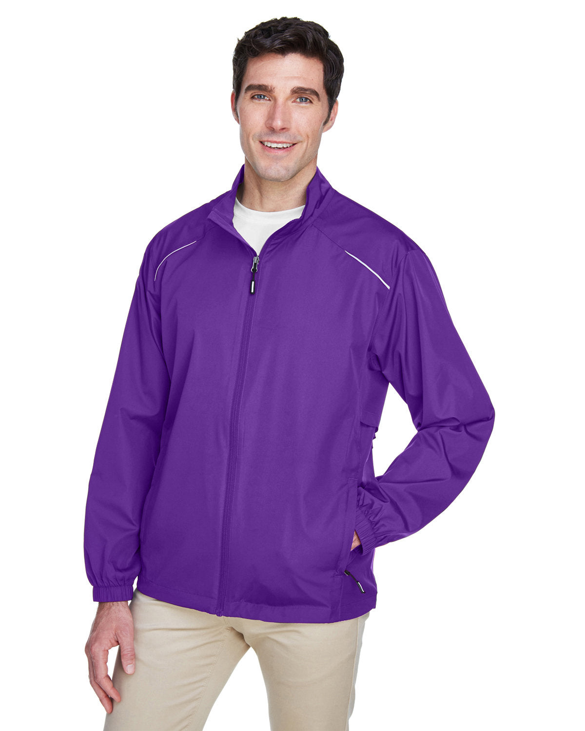 CORE365 Men's Techno Lite Motivate Unlined Lightweight Jacket CORE365
