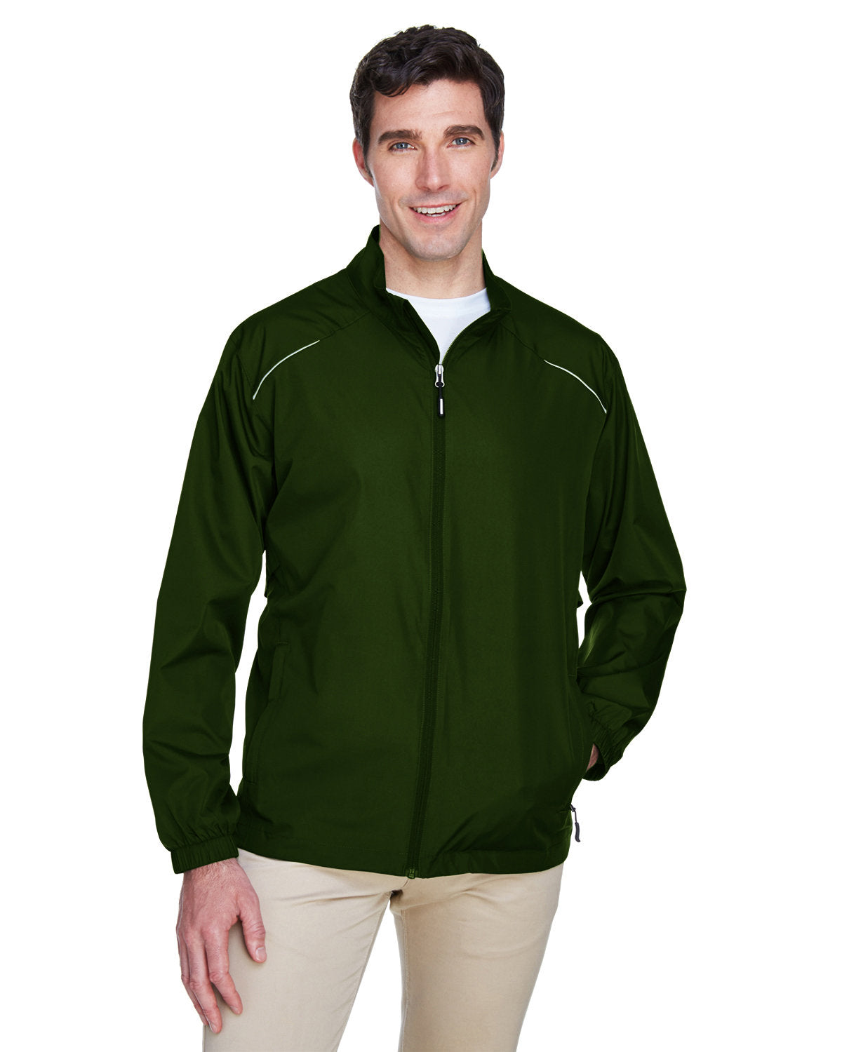 CORE365 Men's Techno Lite Motivate Unlined Lightweight Jacket CORE365