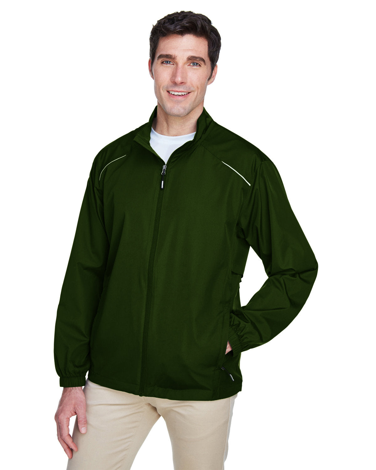 CORE365 Men's Techno Lite Motivate Unlined Lightweight Jacket CORE365
