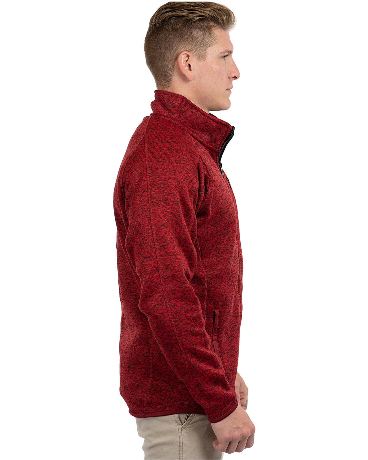 Burnside Men's Sweater Knit Jacket Burnside