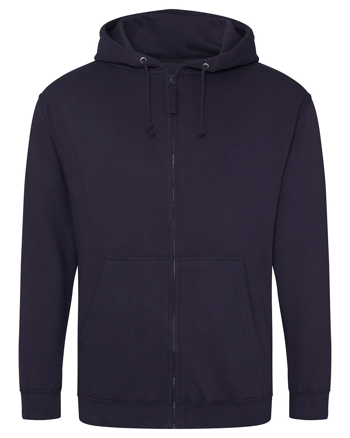 Just Hoods By AWDis Men's 80/20 Midweight College Full-Zip Hooded Sweatshirt Just Hoods By AWDis